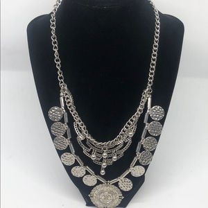 3 for $20 - Silver Statement Necklace